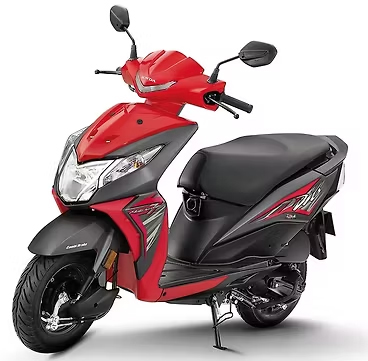 Couple on Scooter