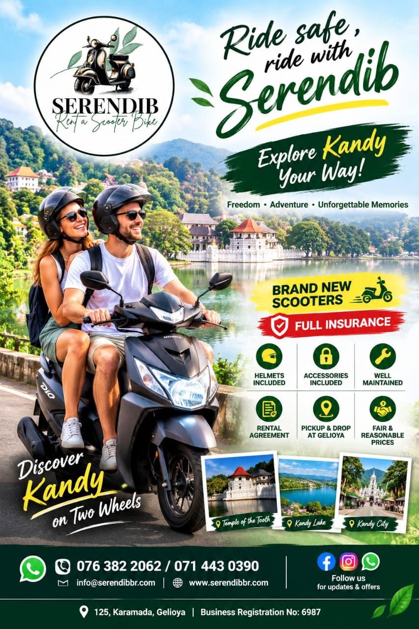 Serendib Rent a Bike – Grand Opening